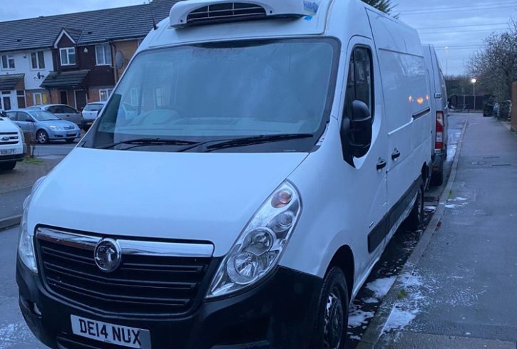 Vand Van Vauxhall Movano 2014 in Londra