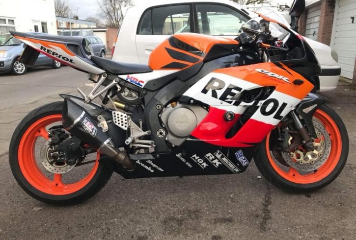 Motocicleta Honda CBR 1000 RR de vanzare in Londra
