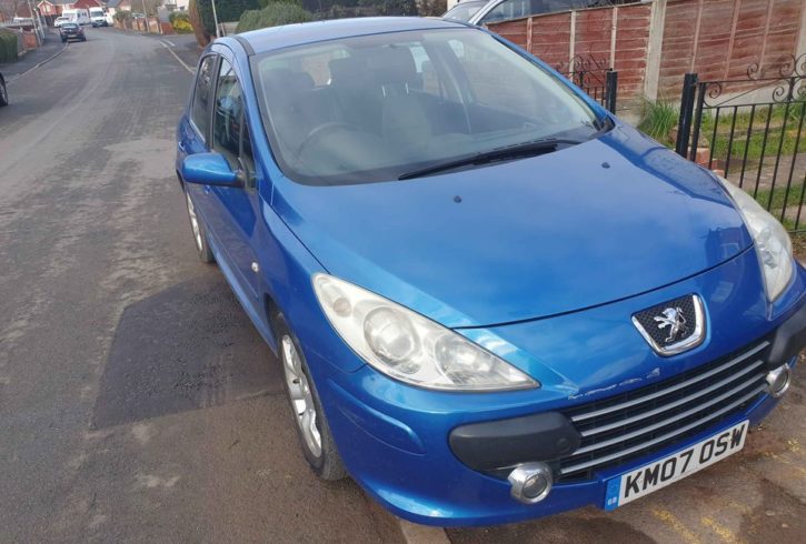 De Vânzare 2007 Peugeot 307 Automat in Worcester
