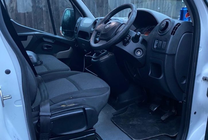 Vand Van Vauxhall Movano 2014 in Londra