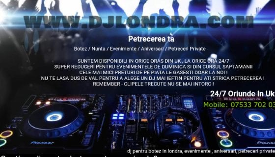 Dj Evenimente: nunti botezuri aniversari Dj Evenimente: nunti botezuri aniversari