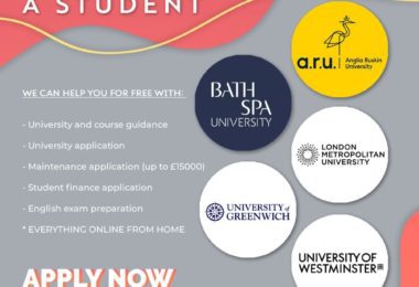 Inscrieri Universitate Colegiu Top-up si Master Finantate in UK