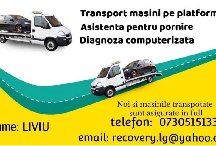 Transport masini pe platforma - IG1