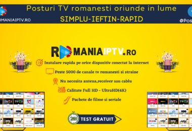 Instalare si Abonamente IPTV Televiziune Internet