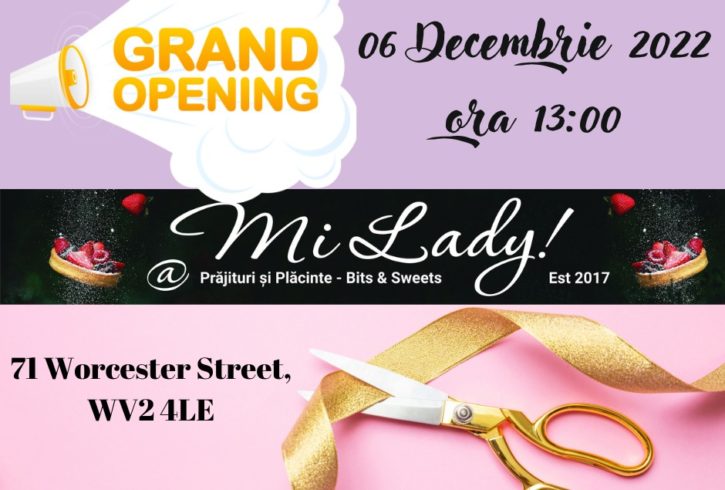 Vindem Prajituri Si Placinte In Wolverhampton, UK