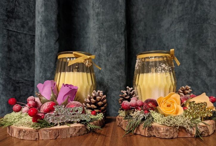 Decoratiuni Handmade Masa Craciun In Coventry, UK