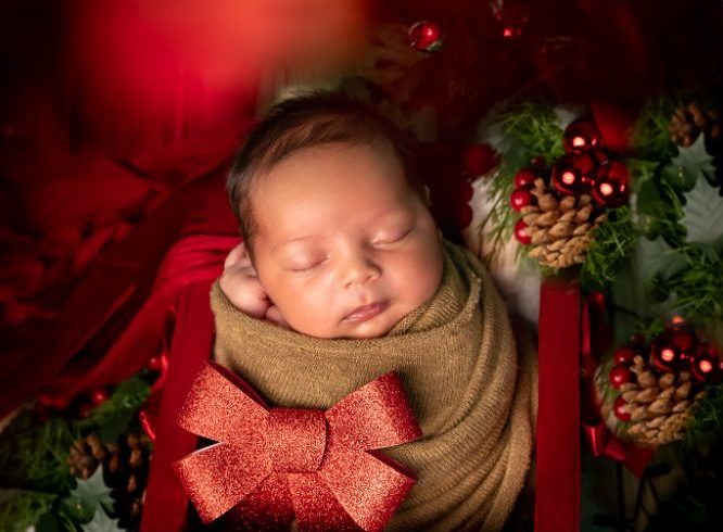 Sedinta Foto De Craciun In Wolverhampton, UK