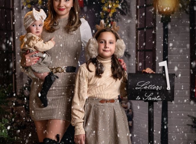 Sedinta Foto De Craciun In Kingsbury, Londra