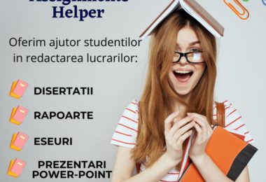 Redactam Proiecte Si Lucrari Pentru Studenti In UK