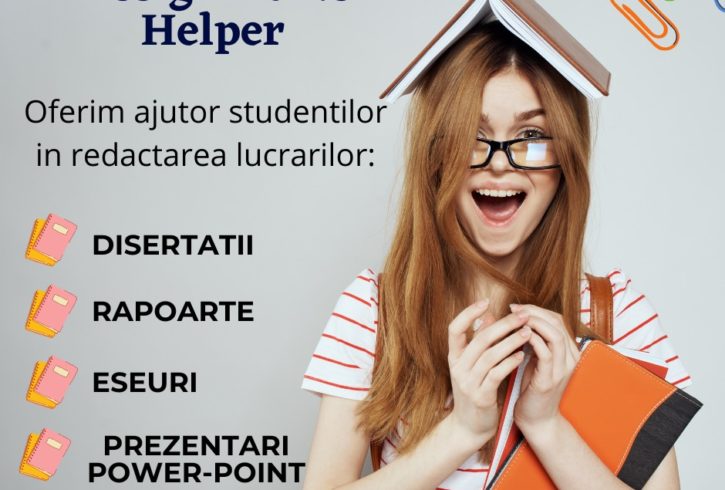 Redactam Proiecte Si Lucrari Pentru Studenti In UK