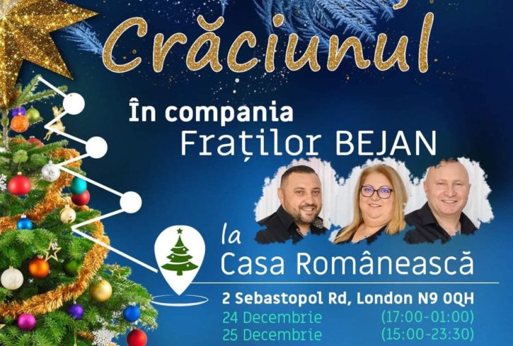 Petrecere Romaneasca Si Masa De Craciun In Enfield, Londra