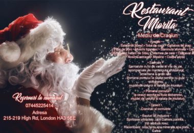 Petrecere De Craciun La Restaurant Romanesc In Harrow, Londra