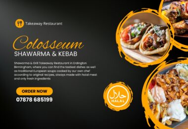Restaurant Romanesc Colosseum Shaorma in Erdington, Birmingham pe ROLO