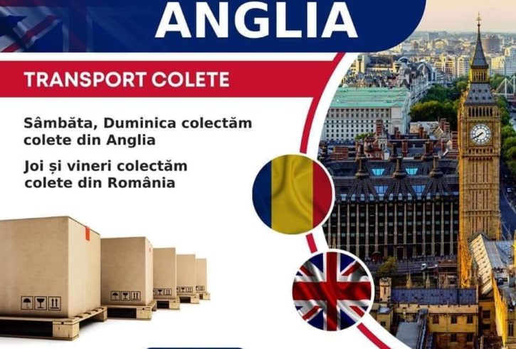 Firma Romaneasca De Transport Colete România - Anglia Si Retur