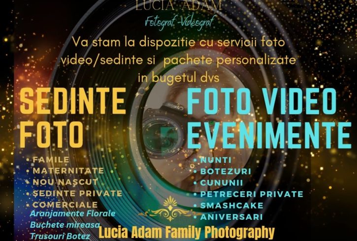 Lucia Adam Family Photography - Prestam Servicii Foto Si Video Cu Pachete Personalizate in Londra, UK
