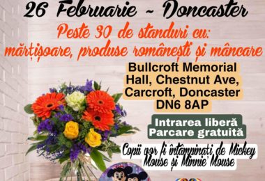 Targ Romanesc De Martisor In Doncaster, UK