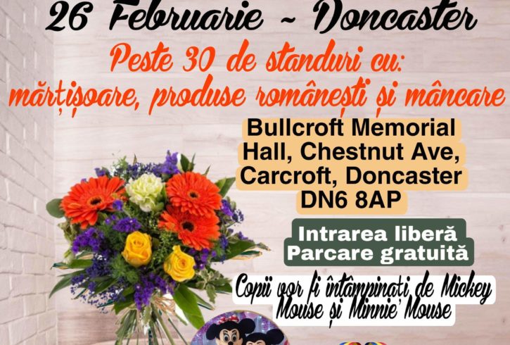 Targ Romanesc De Martisor In Doncaster, UK