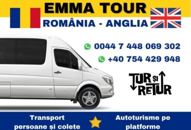 Firma De Transport Colete Si Persoane Romania - Anglia Si Retur