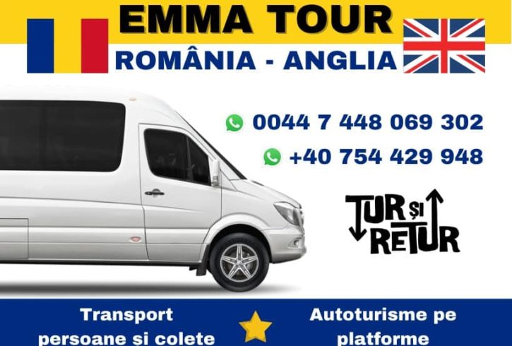 Firma De Transport Colete Si Persoane Romania - Anglia Si Retur