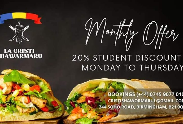 Shaormerie Si Fast Food Romanesc In Birmingham, UK