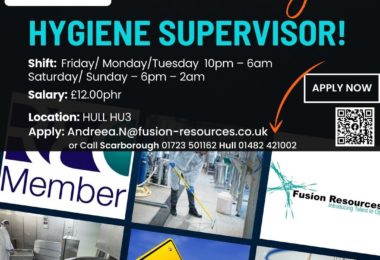 Munca Supervisor Curatenie In Kingston Upon Hull, UK