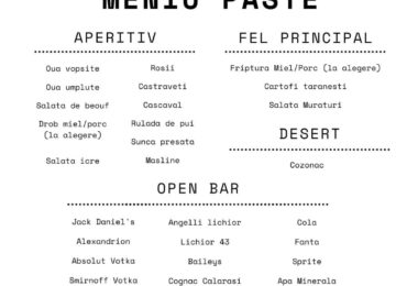 Petrecere De Paste Cu Meniu Traditional Romanesc In Tamworth, UK