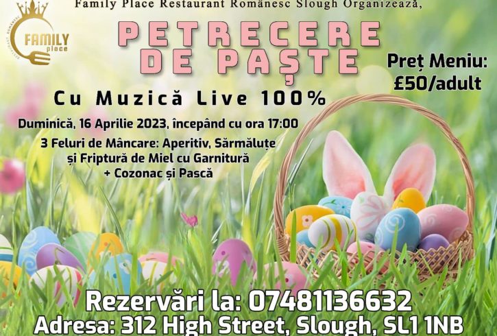 Petrecere Romaneasca De Paste In Slough, UK