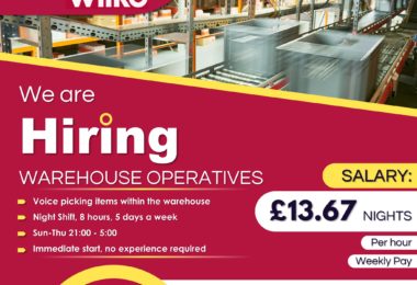 Munca Operator Depozit In Worksop, UK