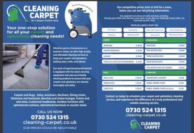 Servicii De Curatare Covoare In Huddersfield, UK