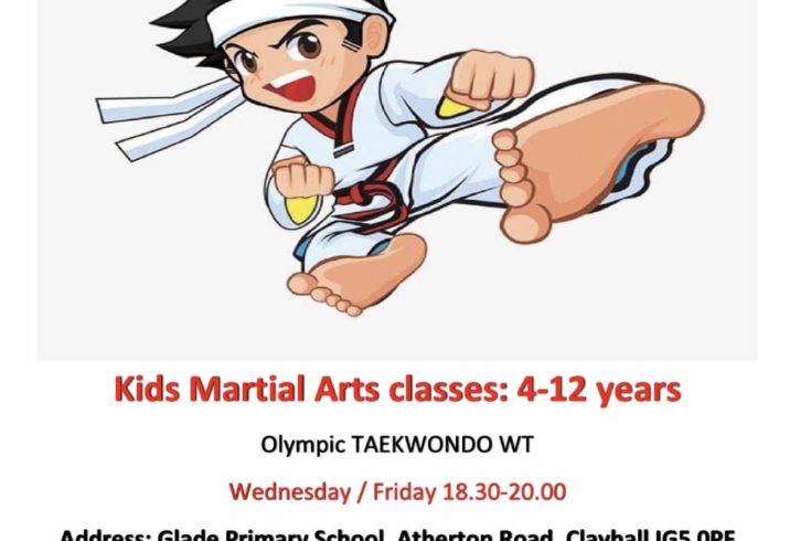 Lectii De Arte Martiale Taekwondo Pentru Copii In Ilford, Londra