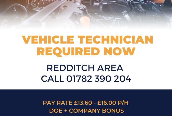 Munca Mecanic Auto In Redditch, UK