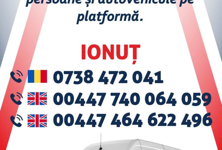 Transport Persoane, Colete Si Masini Romania - Anglia Si Retur