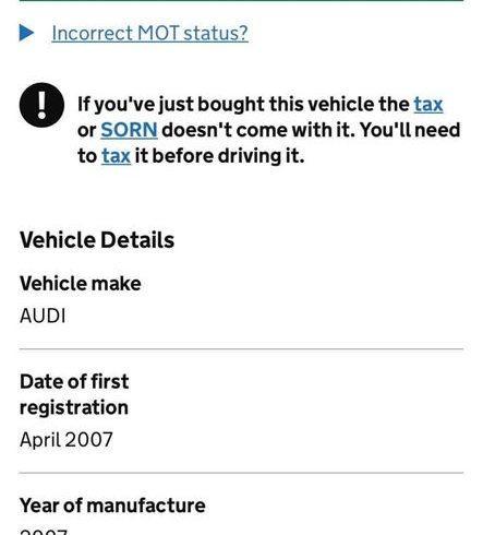 Vand Masina Audi In Dagenham, Londra