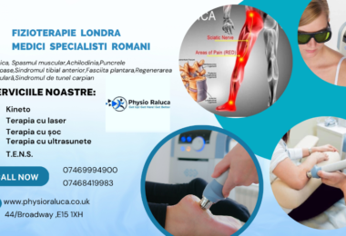 Fizioterapie in Londra cu Medici Romani - E15 1XH