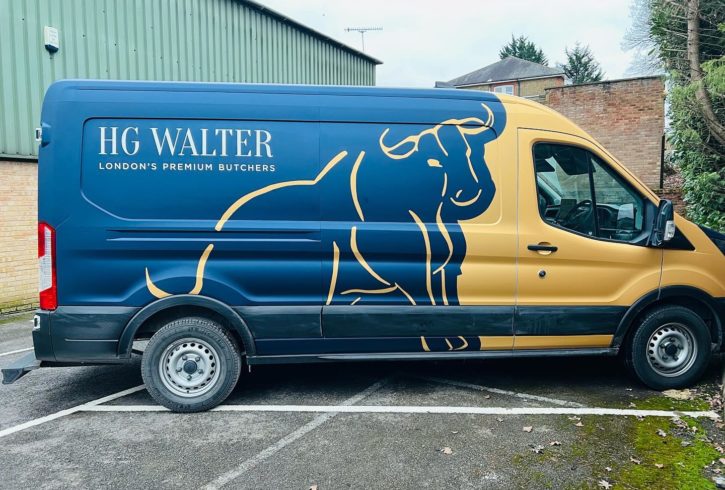 Colantari Auto Van Profesionale Londra UK - Wrap Graphics