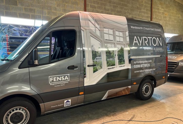 Colantari Auto Van Profesionale Londra UK - Wrap Graphics