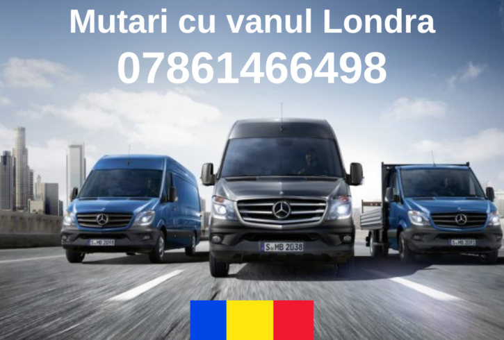 Servicii de Transport Mutari cu Vanul in Londra