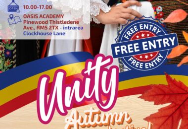 8 Octombrie Autumn Unity Festival Romanesc In Collier Row, Londra