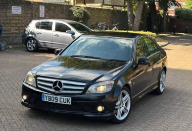 Vand Mercedes C-Class AMG In Borehamwood, UK