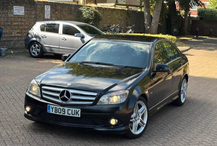 Vand Mercedes C-Class AMG In Borehamwood, UK