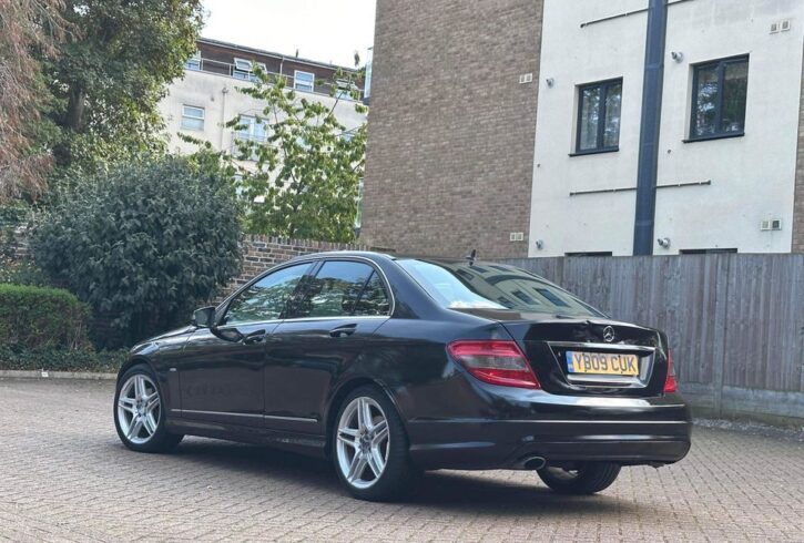 Vand Mercedes C-Class AMG In Borehamwood, UK