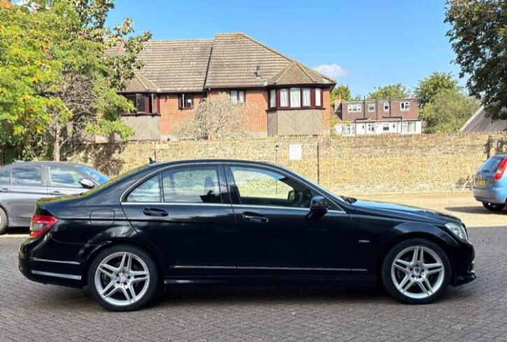 Vand Mercedes C-Class AMG In Borehamwood, UK