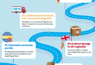 Coletărie Transport Frigorific România - Anglia Și Retur