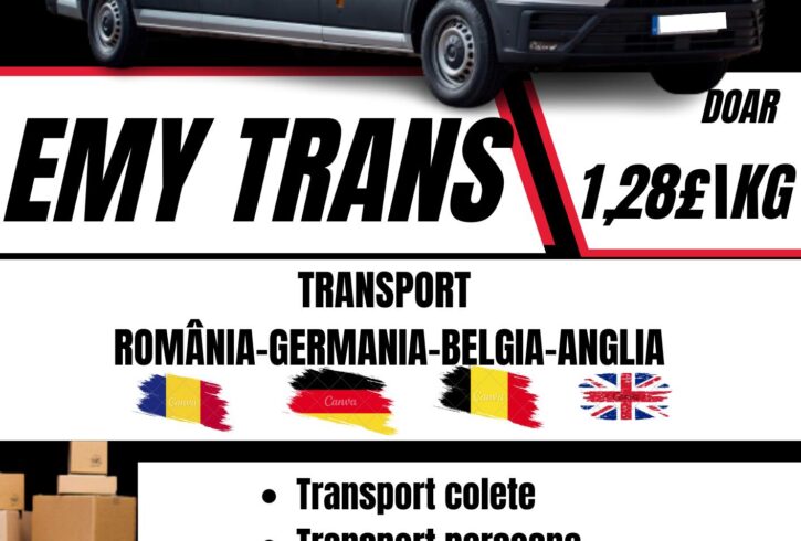 Transport Săptămânal De Colete Anglia - România Și Retur