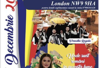 Festival Românesc De 1 Decembrie În Kingsbury, Londra