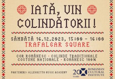 Înscrieri În Cor Românesc De Colindători În Westminster, Londra