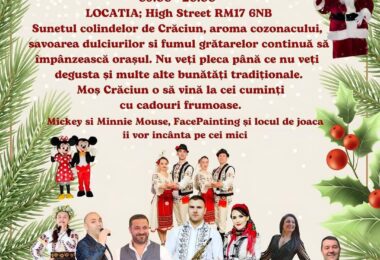 Târg Românesc De Crăciun În Grays, UK