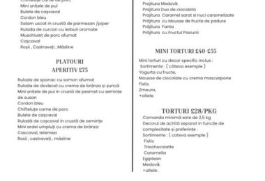 Meniuri La Comandă Pentru Crăciun În Harrow, Londra