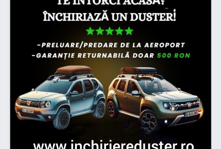 Închiriere Auto Otopeni Aeroport - Dacia Duster