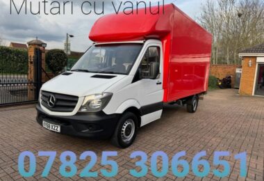 Mutari cu vanul in Londra si UK